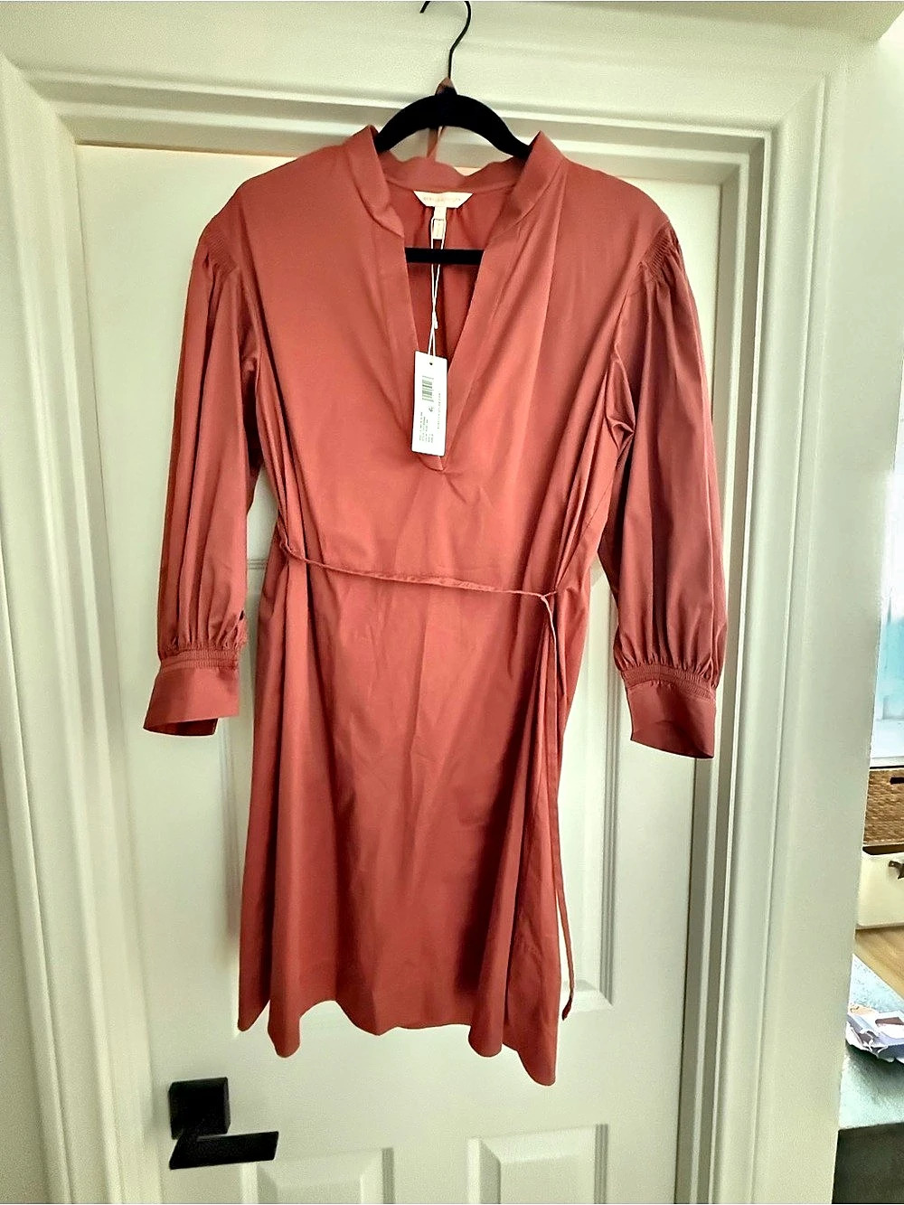 Rebecca Taylor Pink Long Sleeve Dress NWT